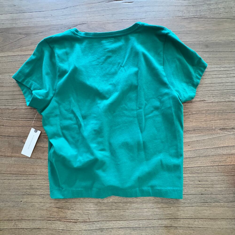 Maeve (Anthropologie) V-Neck Short-Sleeve Tee - Size M - Picture 5 of 8
